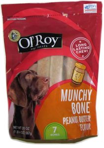 ol roy munchy bone peanut butter