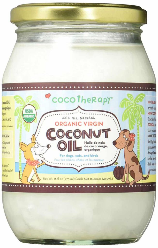 CocoTherapy Organic Cold pressed Virgin Coconut Oil for Dog