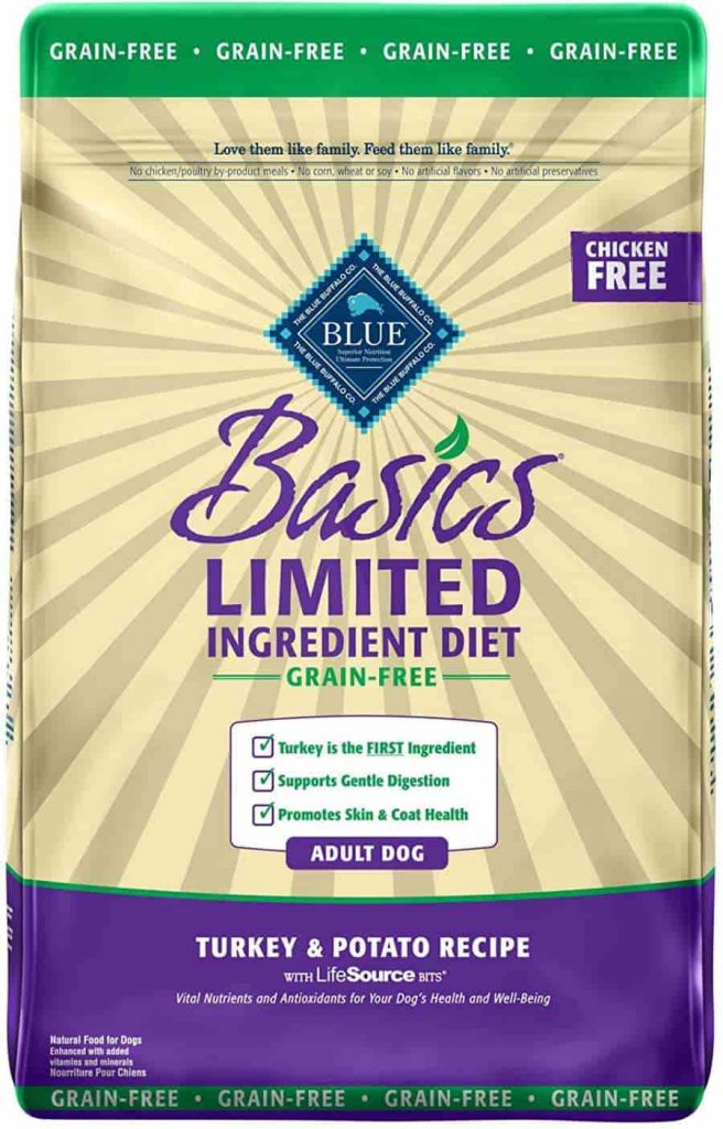 Blue Buffalo Basics dog food with Limited Ingredient