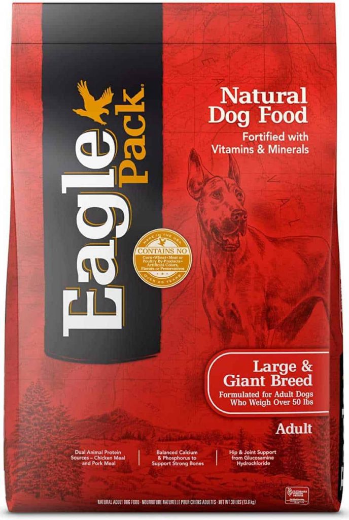 Eagle Pack Natural Dry Dog Food for Large Breed