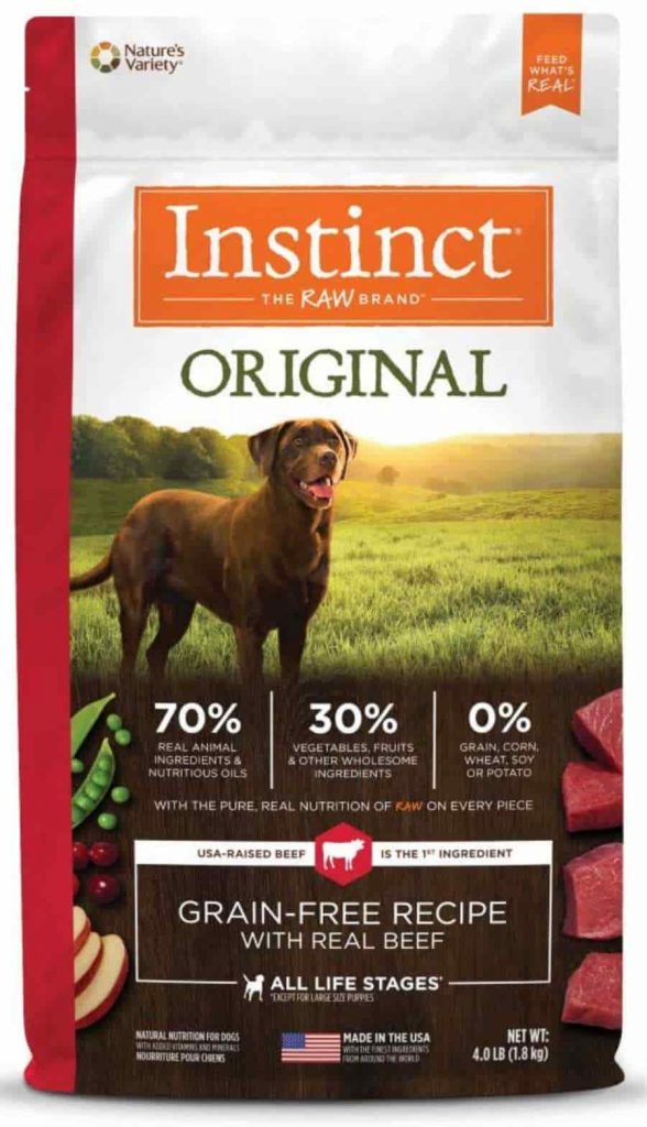 Instinct Original dry dog food with Beef