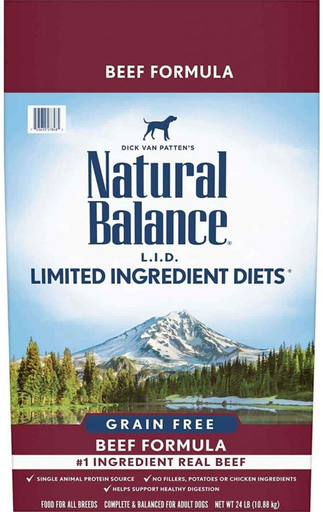Natural Balance Limited Ingredient dog for for sensitive stomachs