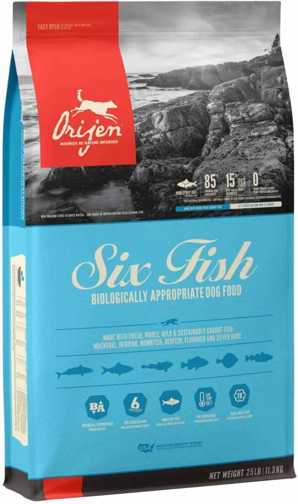 Orijen Six Fish dog food