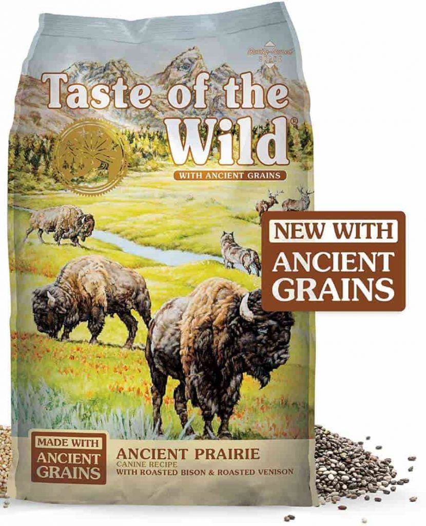 Taste of the Wild with Grains dry dog food