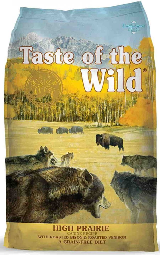 Taste of the Wild bison high calorie Dog Food