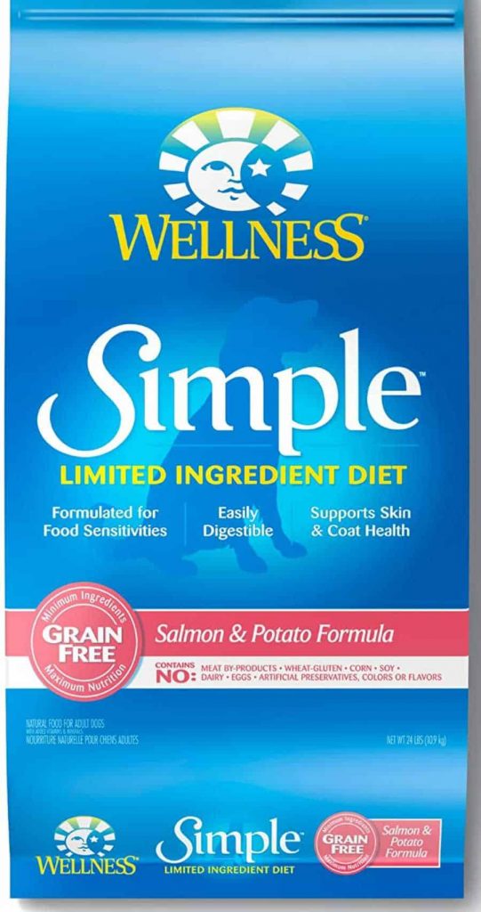 Wellness Simple dog food without chicken