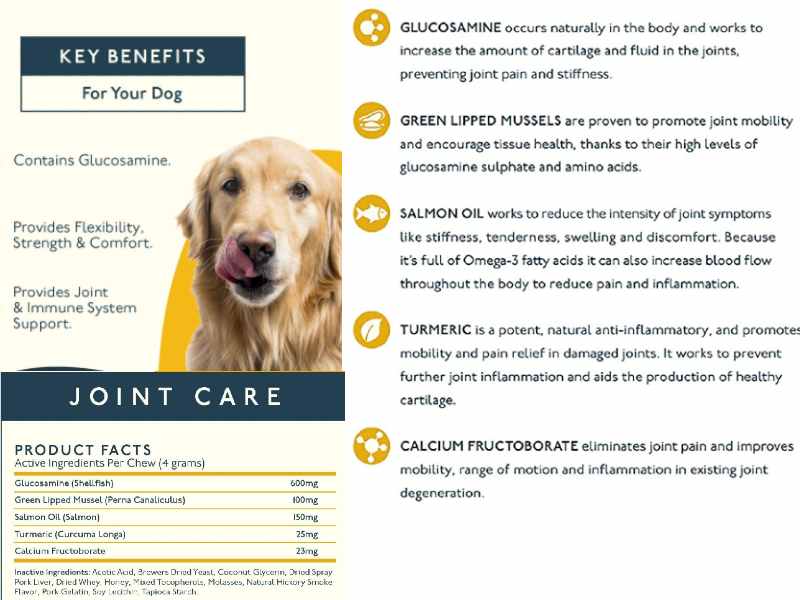 Pet lab joint health for canine