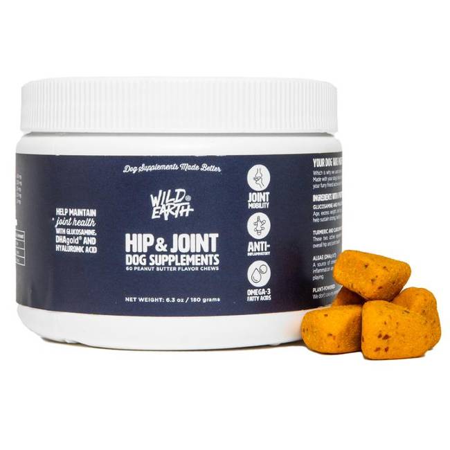 Wild Earth Hip & Joint Dog Supplement