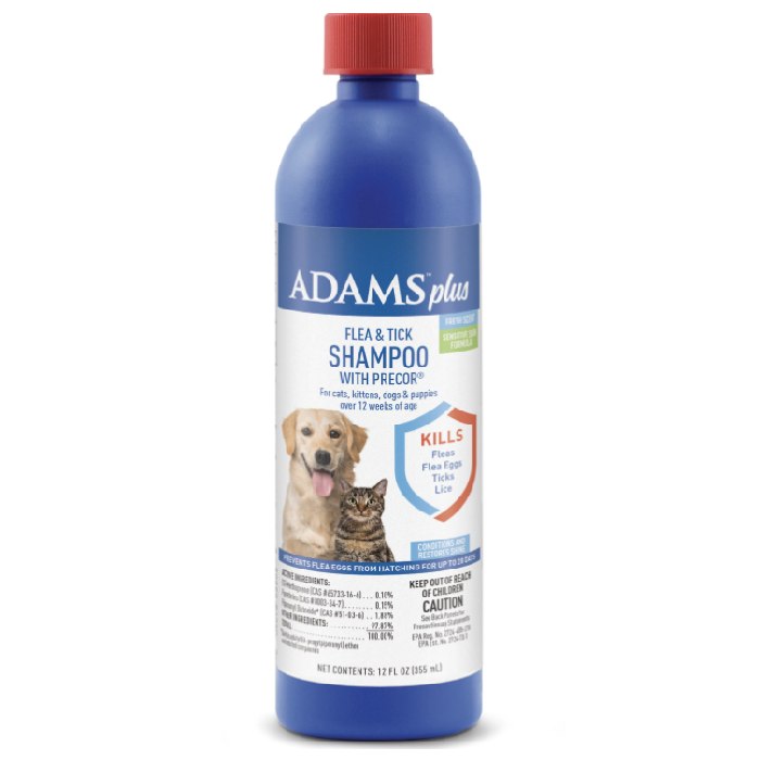 Adams Plus flea shampoo for dogs