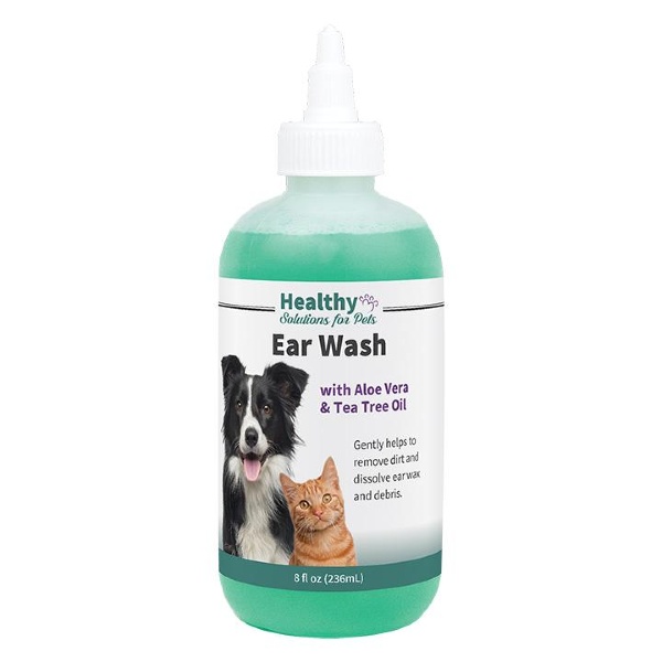 Dog Ear Wash with Aloe Vera & Tea Tree Oil