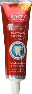 Sentry Petrodex enzymatic dog Toothpaste