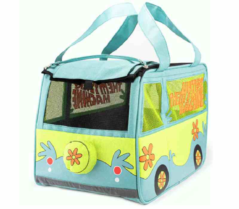 BUCKLE-DOWN PET CARRIER - SCOOBY DOO THE MYSTERY MACHINE VAN