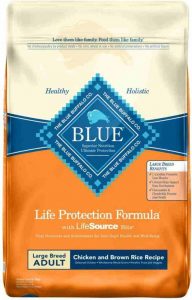 Dog Food with Glucosamin Chondroitin - Blue Buffalo Life Protection For Large Breed Adult
