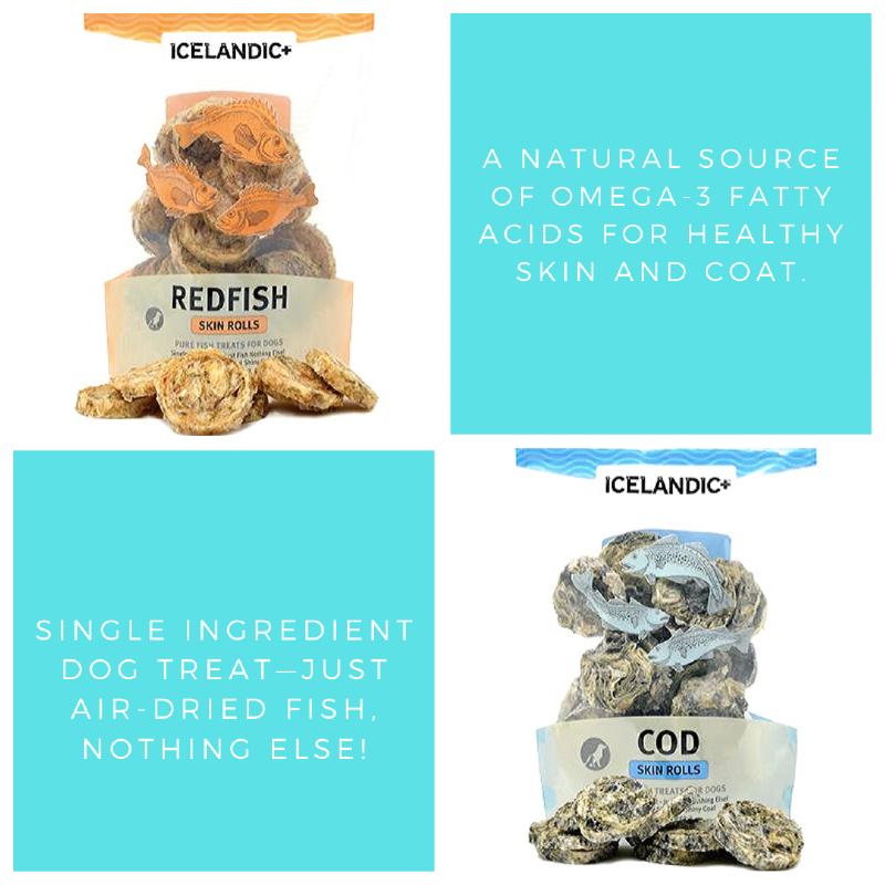 Icelandic-Fish-Treats-For-Dogs-with-Allergies-Sensitive-Skin-Coat