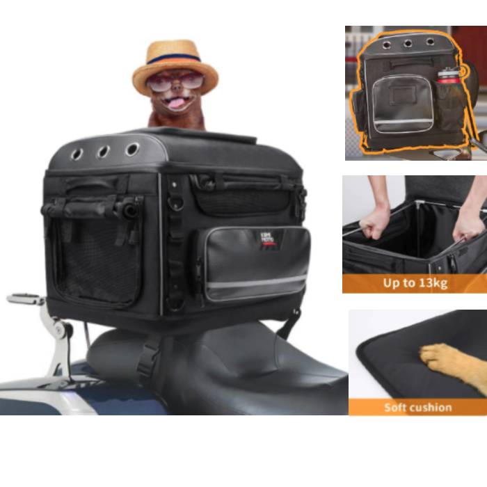 kemimoto Motorcycle Dog Carrier Bag