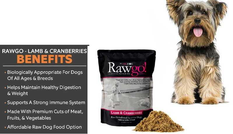 Rawgo Lamb & Cranberry Dehydrated Raw Superfood