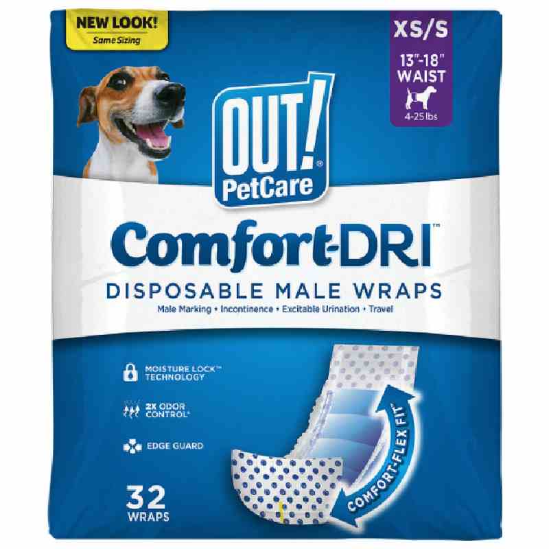 PetCare Disposable Male Dog Wraps