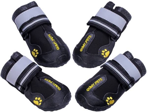 Qumy Dog Boots Reflective