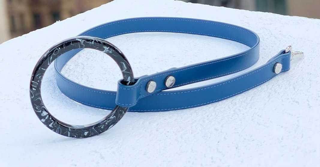 Water resistant & Scratch resistant Leather Leash