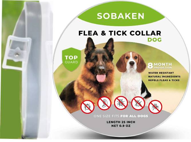 Flea and Tick Collar for Dogs by SOBAKEN