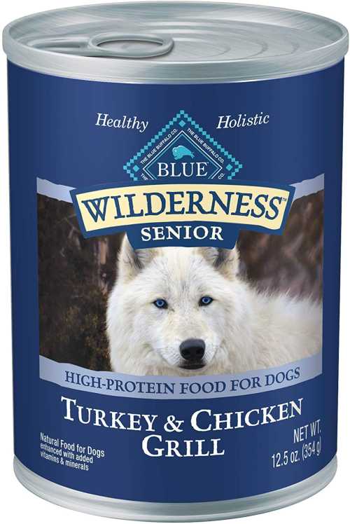 Blue Buffalo Canned Dog Food for Senior Dogs