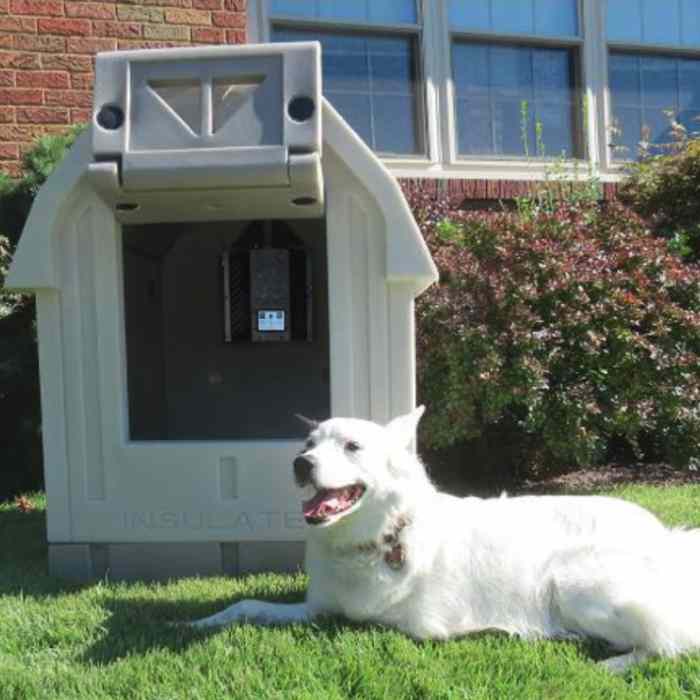 Dog Palace Insulated Heated Dog House