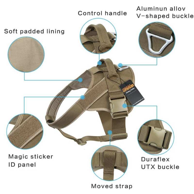 EXCELLENT ELITE Tactical Dog Harness