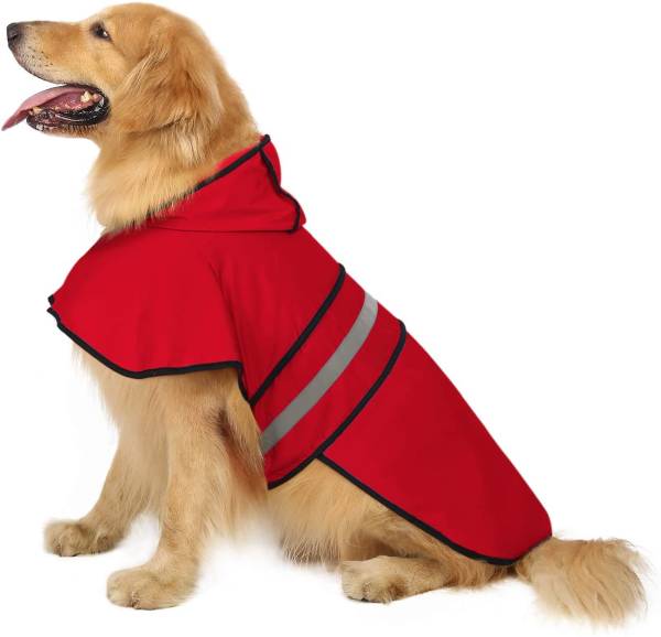 HDE Dog Raincoat with Hood