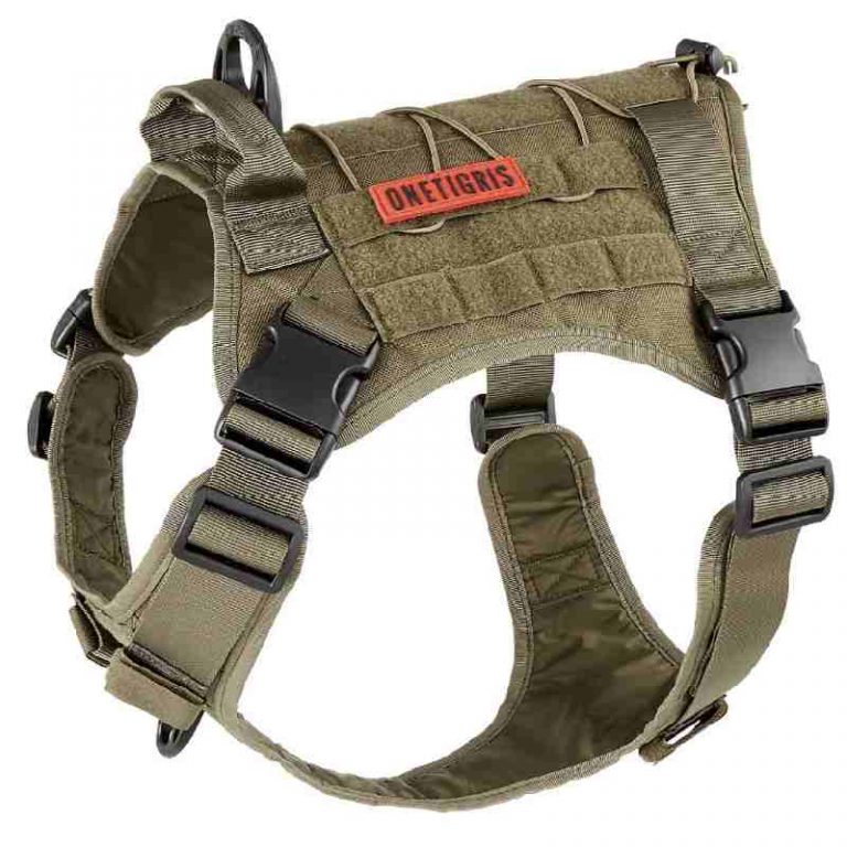 OneTigris Nylon Tactical Dog Harness Vest