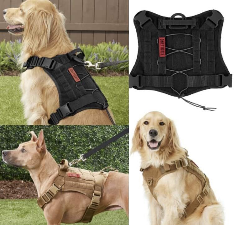 OneTigris Nylon Tactical Dog Harness with Front Clip