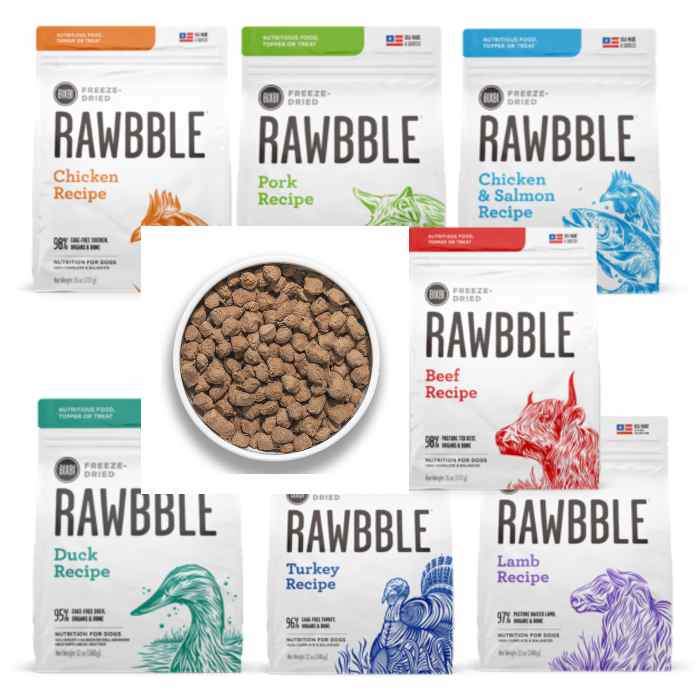 Freeze Dried Raw Dog Food