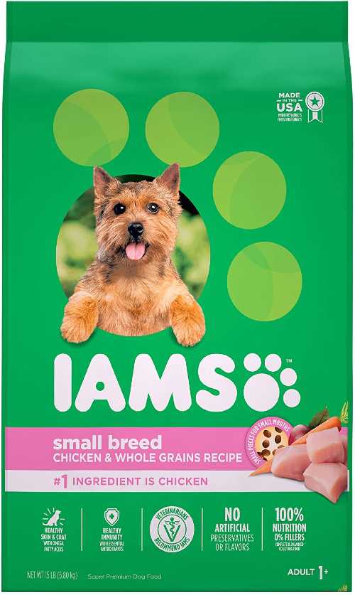 IAMS dog food for small dogs