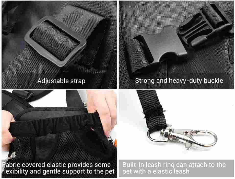Front facing dog carrier - Nicrew Backpack