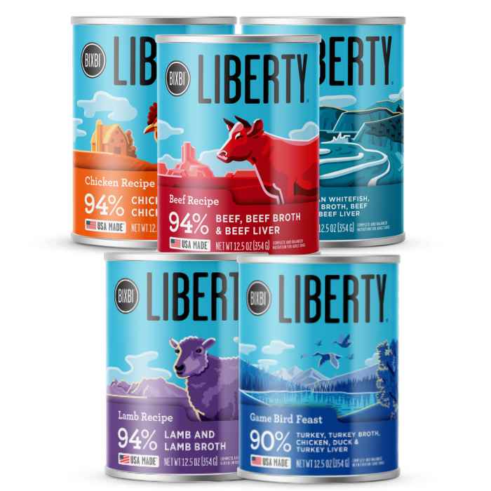 Bixbi Liberty Wet Dog Food For Puppies