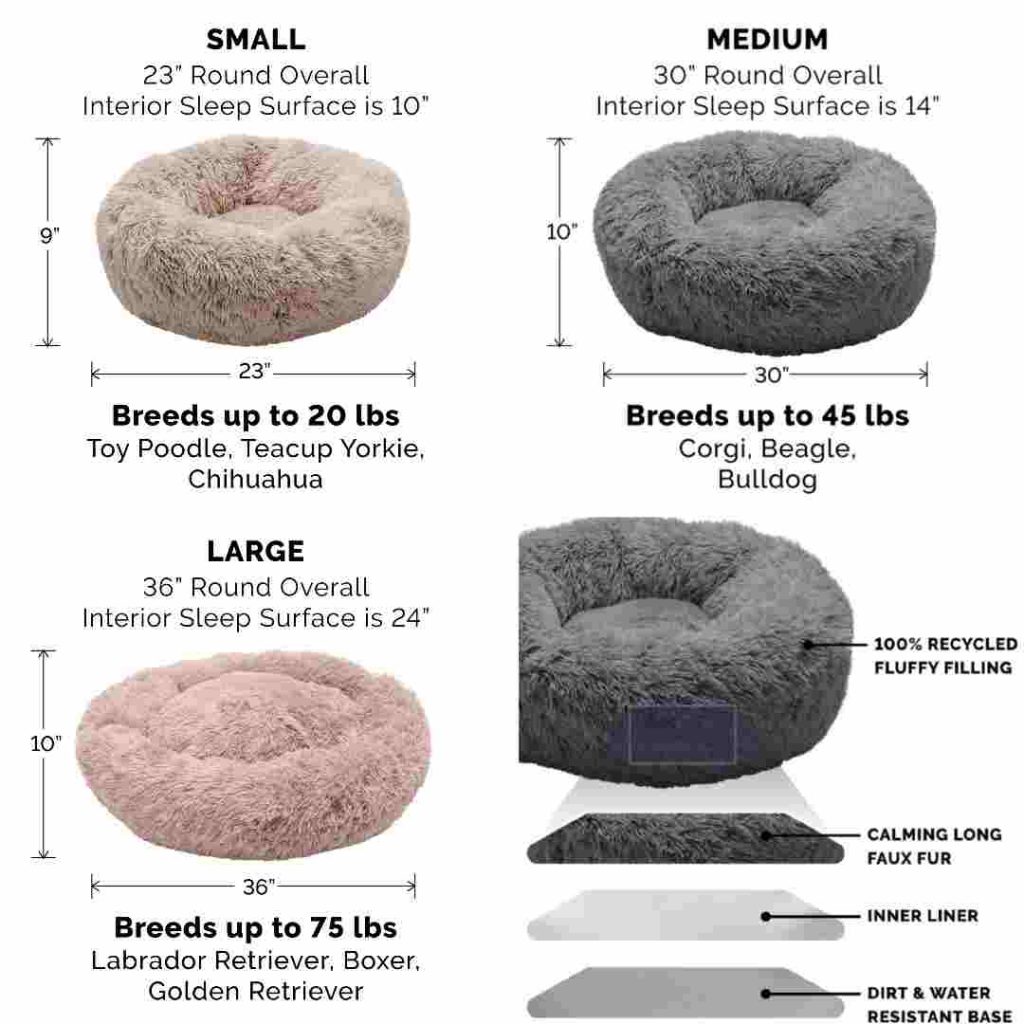 best calming dog bed