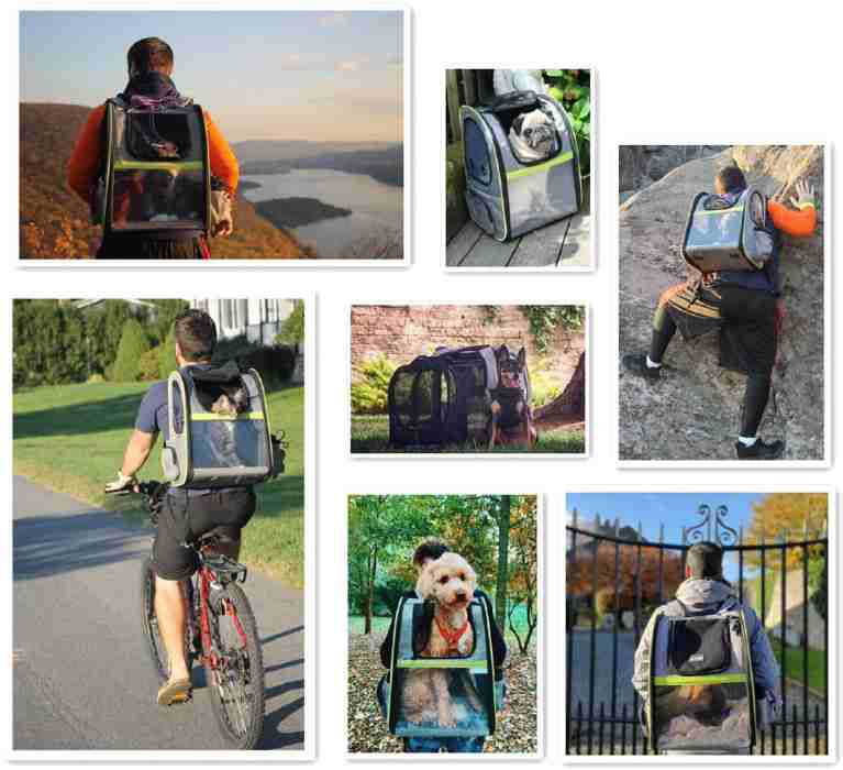 dog hiking backpack carrier