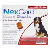 Nexgard Flea and Tick Treatment Oral Pill Chewables for Extra Large Dog