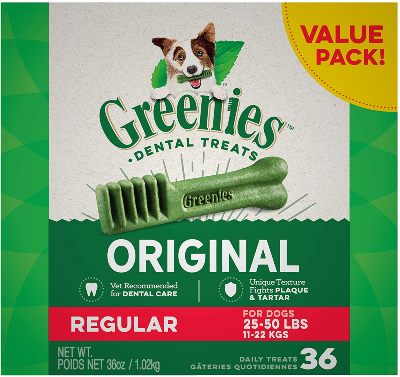 Greenies Original Regular Dental Dog Chews