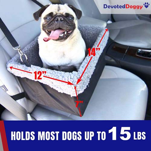 Devoted Doggy Booster Medium Dog Car Seat