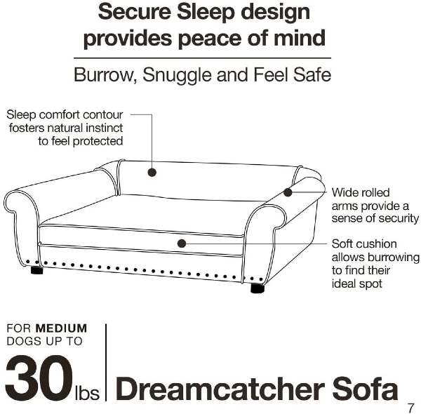 Enchanted Home Dreamcatcher Dog Sofa image
