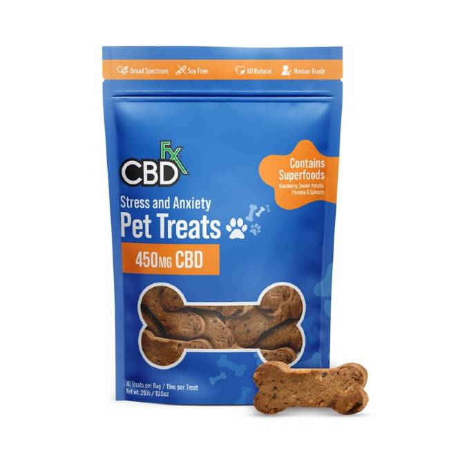 CBD dog treats for stress anxiety