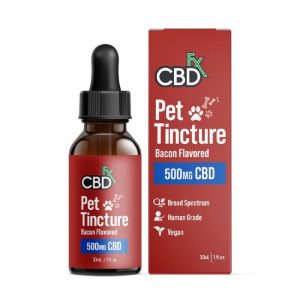 CBD oil for dog 500mg - bacon flavour