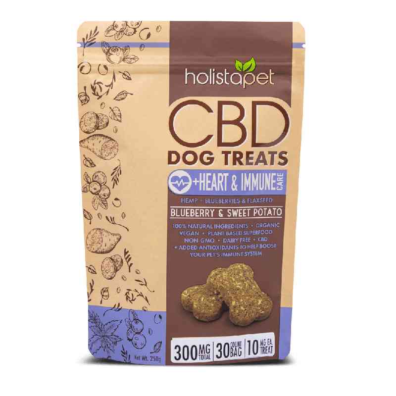 CBD Dog Treats with Sweet Potato For Heart and Immune System Care