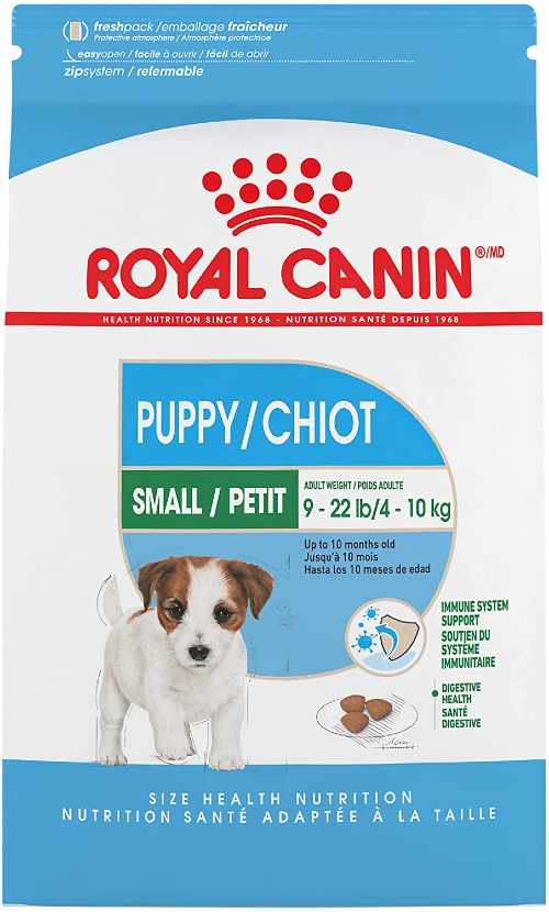 Royal canin small breed puppy food
