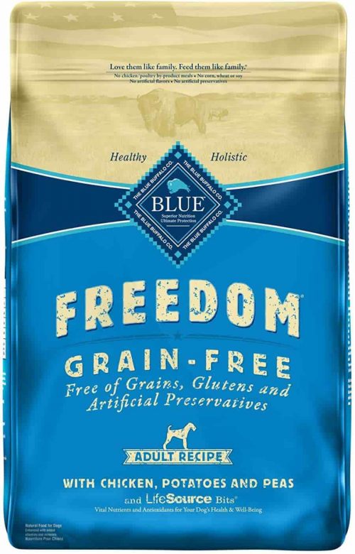 Blue Buffalo Adult dog food Grain Free
