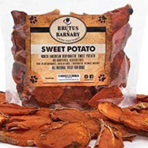Brutus and Barnaby Dehydrated sweet potato dog treat