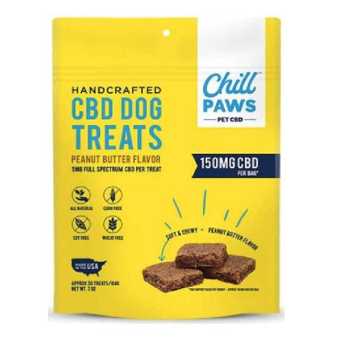 Chill Paws Peanut Butter CBD Dog Treats