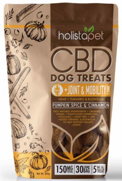 Holistapet cbd dog treat for mobility
