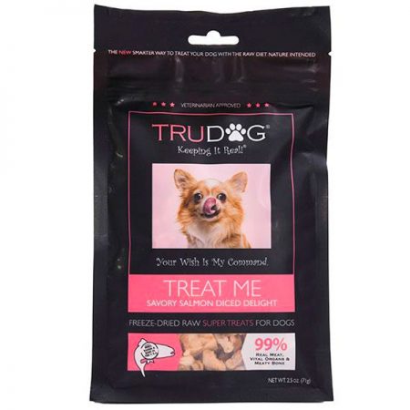 Freeze dried salmon dog treats