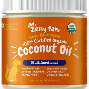 zesty paws organic coconut oil for dogs